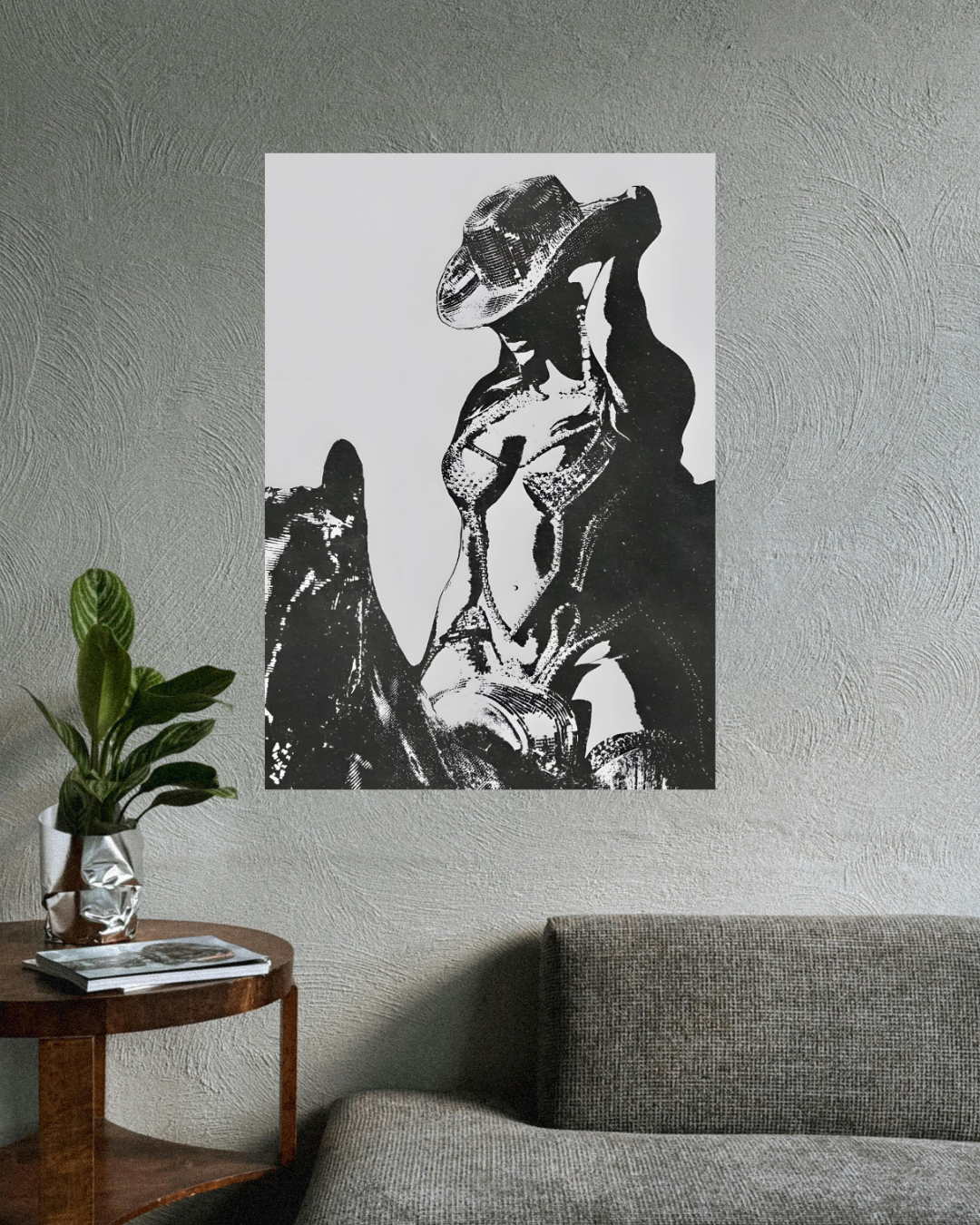 Cowgirl BW