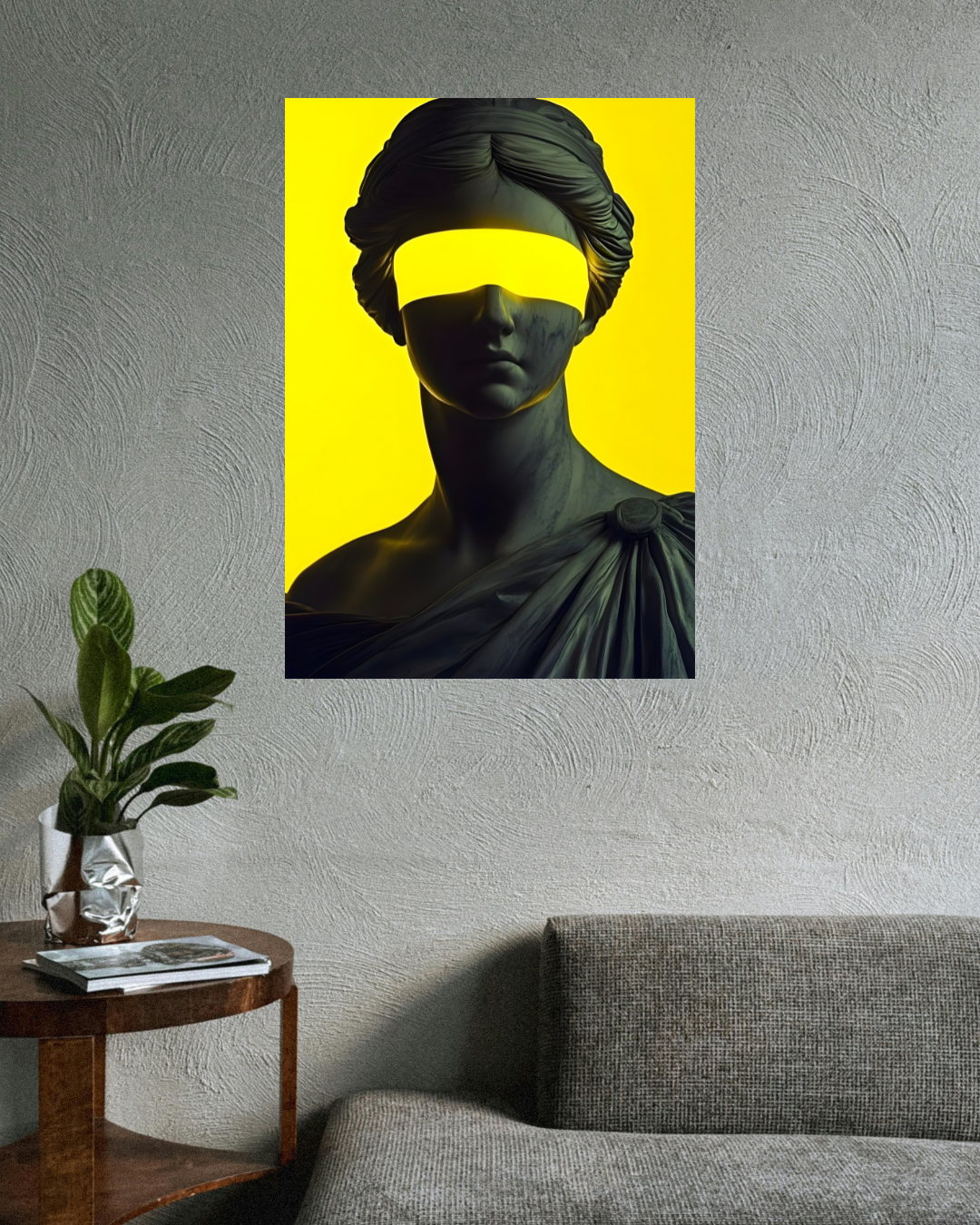 Aesthetic Neo Yellow Face