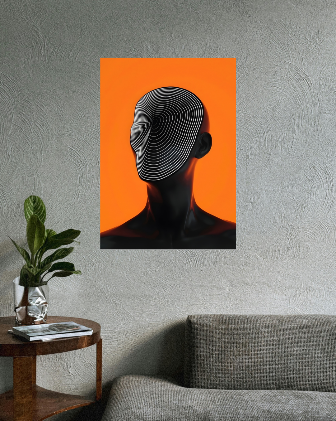 Aesthetic Orange Face