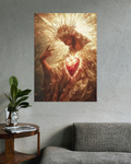 Jesus-Gold Heart