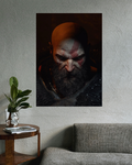 Kratos face red