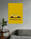Yellow Porsche